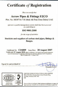ISO Certifiacte of Registration