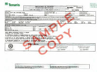 Mill Test Certificate