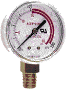 2 inch replacement gauge